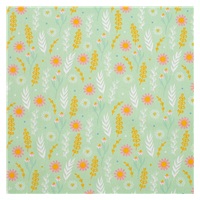 Protective crib mattress cover New Baby Harmony green