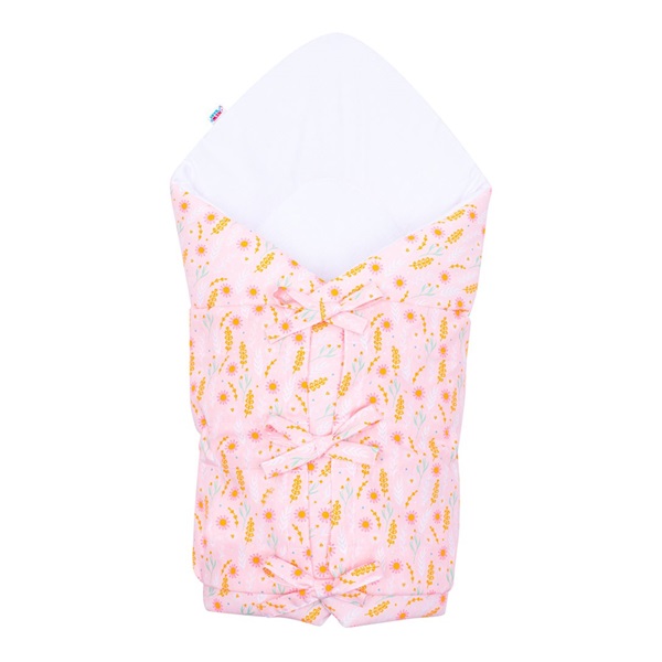 Klasická šněrovací zavinovačka New Baby Harmony růžová