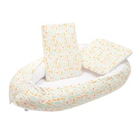 New Baby Harmony white luxury baby nest with blankets