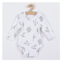 Baby bodysuit with long sleeves Nicol Ella white, size 92 (18-24m)