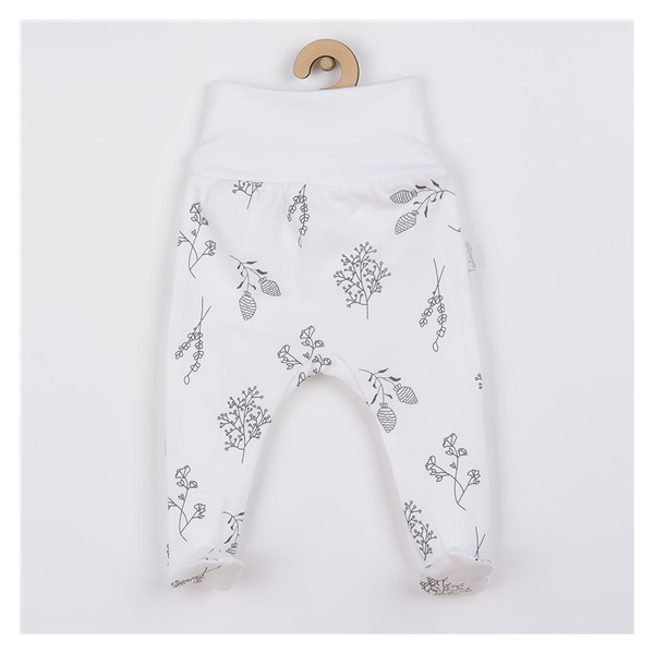 Baby Cotton Half Panties Nicol Ella White, size 62 (3-6m)