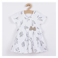 Baby dress-body Nicol Ella white, size 68 (4-6m)