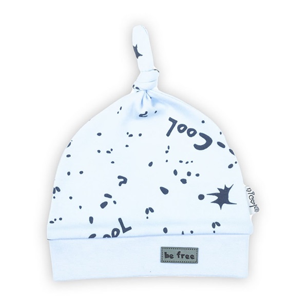 Baby cotton cap Nicol Max light, size 62 (3-6m)