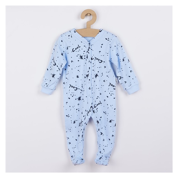 Baby cotton jumpsuit Nicol Max light, size 74 (6-9m)