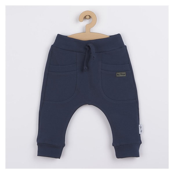 Baby sweatpants Nicol Max dark, size 74 (6-9m)