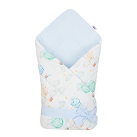 Reversible wrap New Baby 75x75 cm baloons