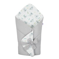Reversible wrap New Baby 75x75 cm koala