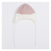 Baby cap New Baby The Best pink, size 62 (3-6m)