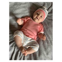 New Baby Summertime baby girl summer cotton jumpsuit, size 74 (6-9m)