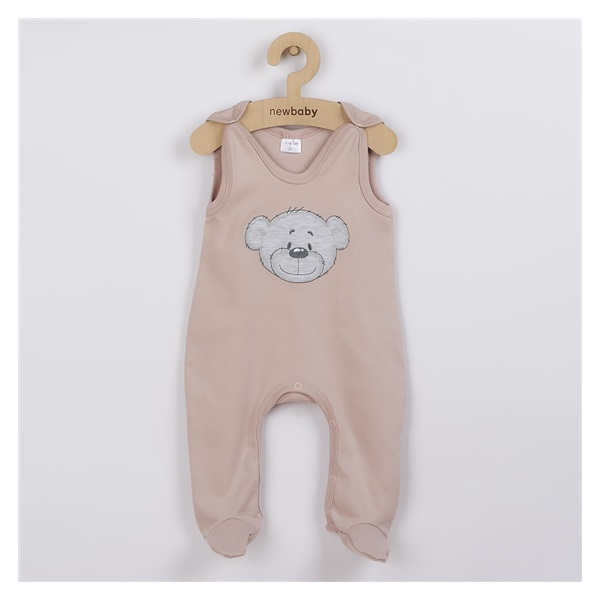 New Baby BrumBrum old pink cotton baby onesies, size 56 (0-3m)