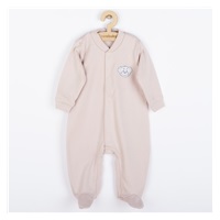 Baby Cotton Jumpsuit New Baby BrumBrum old pink, size 56 (0-3m)
