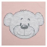 New Baby BrumBrum Old Pink Grey Short Sleeve Cotton Baby Bodysuit, size 56 (0-3m)