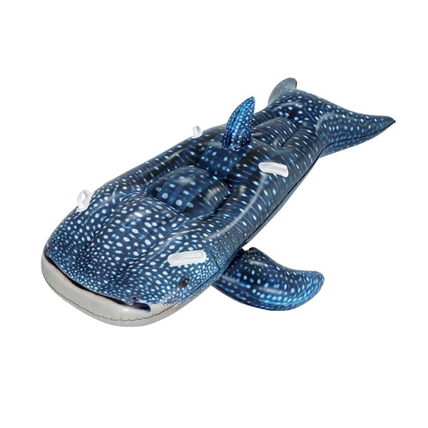 Inflatable whale for kids with handles Bestway 193x122 cm