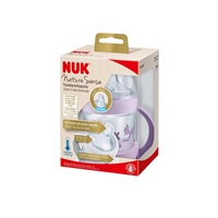 NUK Nature Sense baby learning bottle with temperature control 150 ml purple