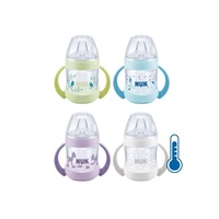 NUK Nature Sense baby learning bottle with temperature control 150 ml green