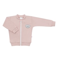 Baby Cotton Sweatshirt New Baby BrumBrum old pink, size 80 (9-12m)