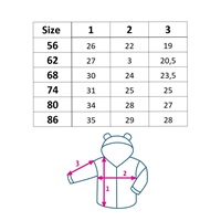 Baby Cotton Sweatshirt New Baby BrumBrum old pink, size 80 (9-12m)