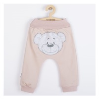 Baby Cotton Sweatpants New Baby BrumBrum old pink, size 80 (9-12m)