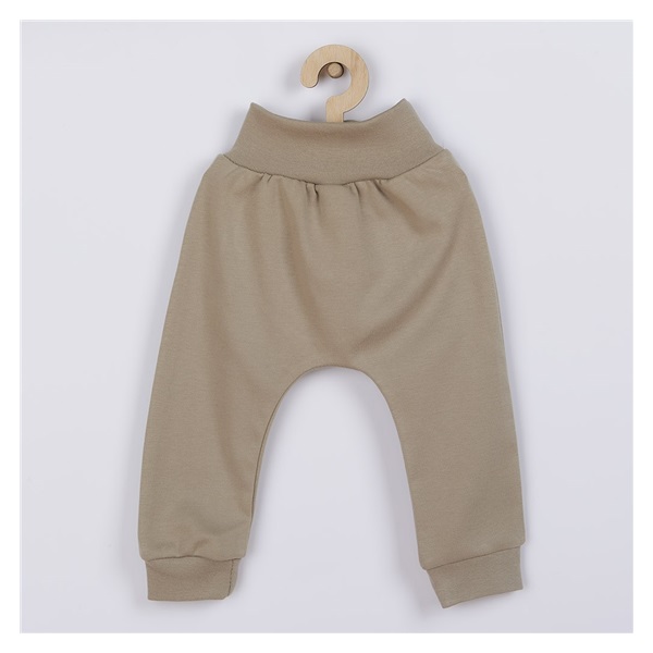 New Baby BrumBrum latte cotton baby sweatpants, size 86 (12-18m)