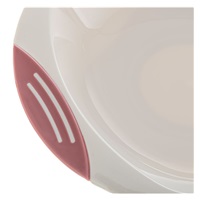 Baby plate with suction cup Akuku red
