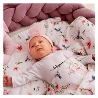 Cotton crib set Belisima Hummingbird 90/120