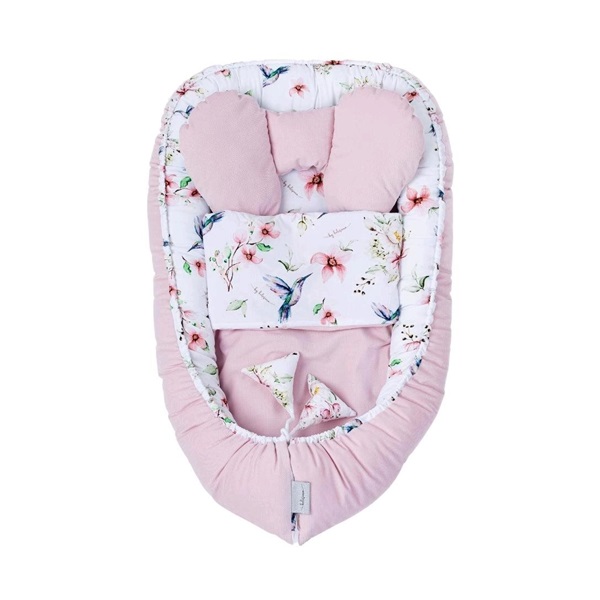 Velvet Belisima Hummingbird nest with comforter for baby