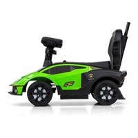 Odrážedlo se zvukem a vodící tyčí Milly Mally LAMBORGHINI ESSENZA SC V12 zelené