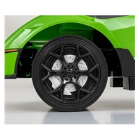 Odrážedlo se zvukem a vodící tyčí Milly Mally LAMBORGHINI ESSENZA SC V12 zelené
