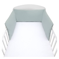 New Baby Dominik green crib mantinel