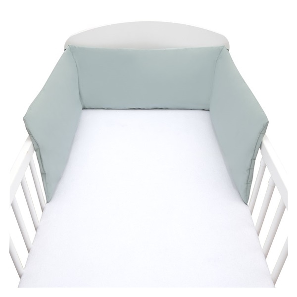 New Baby Dominik green crib mantinel