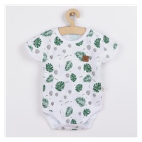 Short sleeve baby bodysuit Koala Nature, size 74 (6-9m)