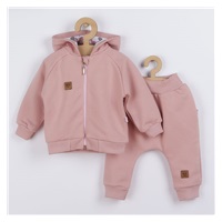 Baby sweatpants and hoodie Koala Flowers, size 80 (9-12m)