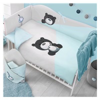 5-part bed linen Belisima LILO & LU 100/135 turquoise