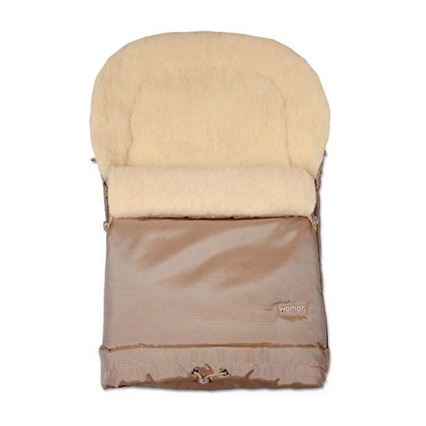 Womar 3in1 fleece down jacket beige