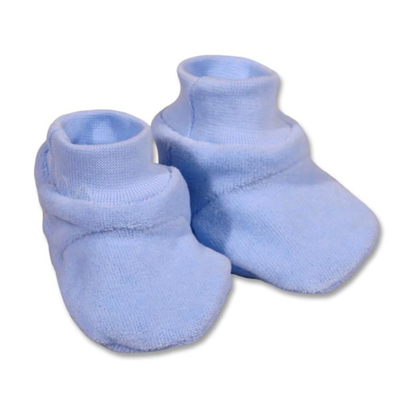 Baby slippers New Baby blue, size 62 (3-6m)