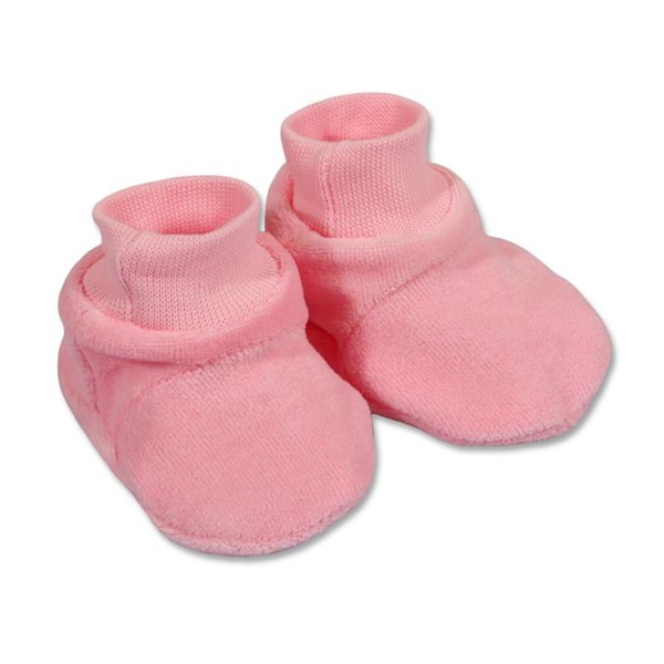 Baby slippers New Baby pink, size 62 (3-6m)