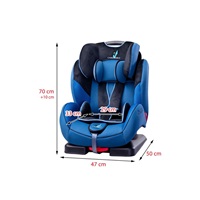 Car seat CARETERO Diablo XL graphite