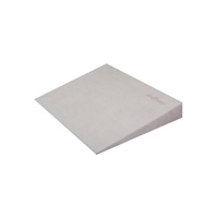 Infant suede pillow - wedge with ventilation holes grey