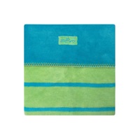 Baby cotton blanket Womar 75x100 blue-green