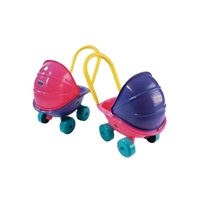 Baby doll stroller deep pink