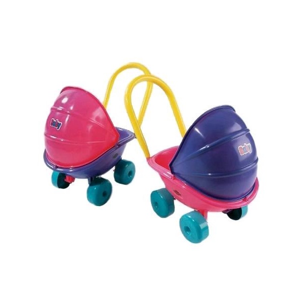 Baby doll stroller deep pink