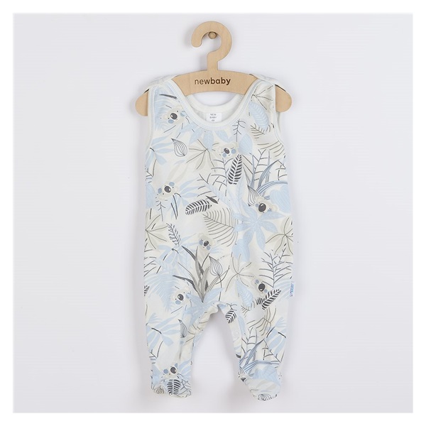 Baby onesies New Baby Lovely blue, size 62 (3-6m)