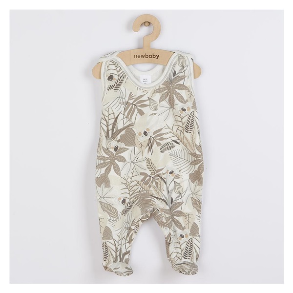 Baby onesies New Baby Lovely brown, size 62 (3-6m)