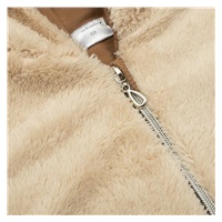 New Baby Teddy bear winter jumpsuit beige, size 56 (0-3m)