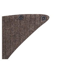 Autumn baby hat with neck scarf New Baby Special One brown, size 68 (4-6m)