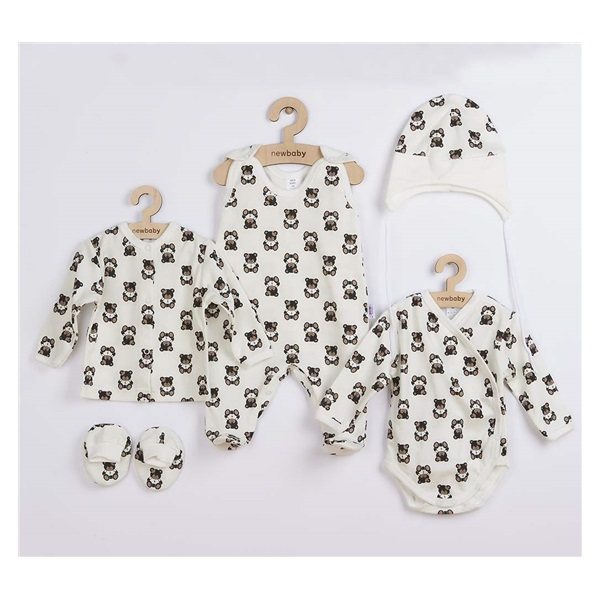 5-Piece New Baby Bear Infant Set, size 62 (3-6m)