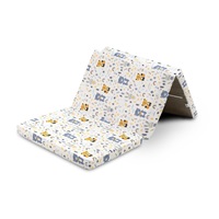 Folding mattress for cot Sensillo Forest animals 120X60 cm