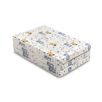 Folding mattress for cot Sensillo Forest animals 120X60 cm