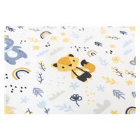 Folding mattress for cot Sensillo Forest animals 120X60 cm