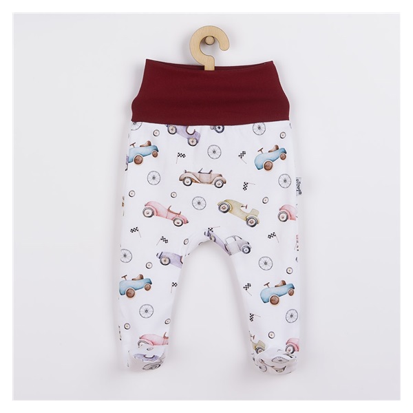 Kojenecké bavlněné polodupačky Nicol Races